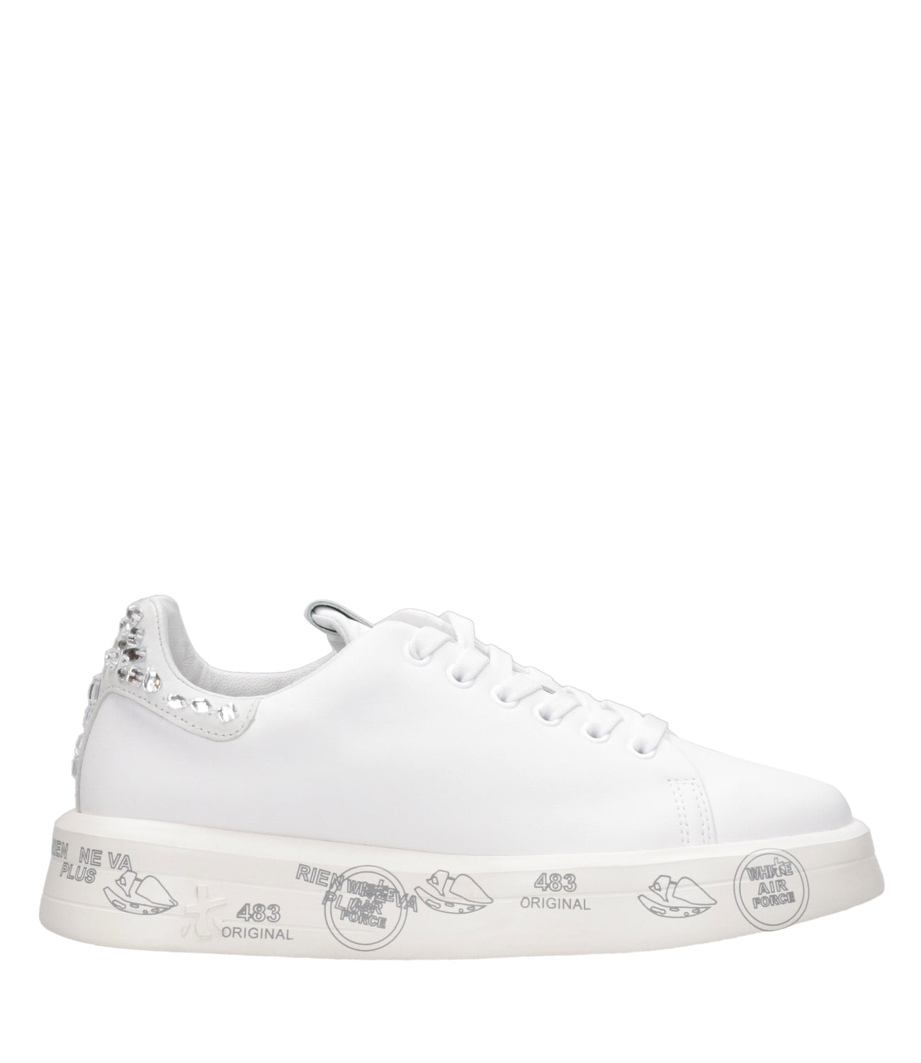 Premiata | Belle White Sneakers