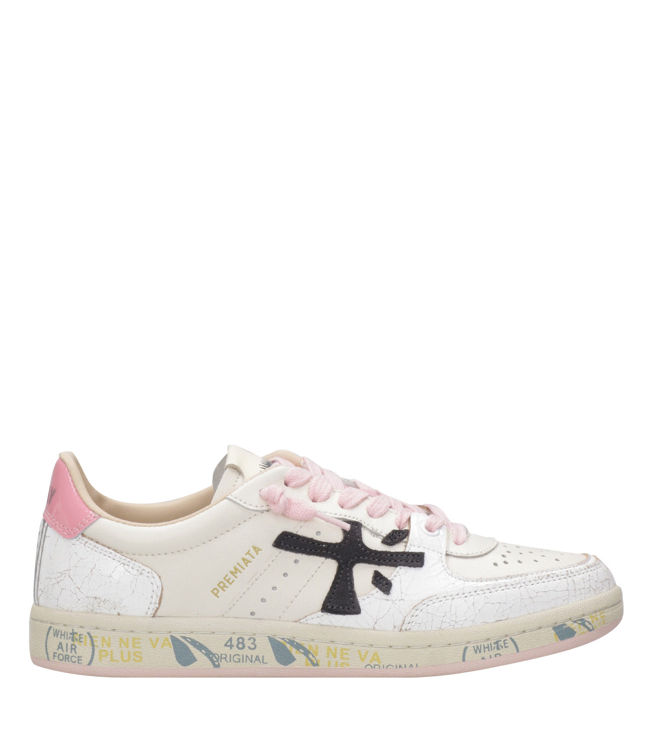 Premiata | Sneakers Bskt Clayd Beige e Rosa