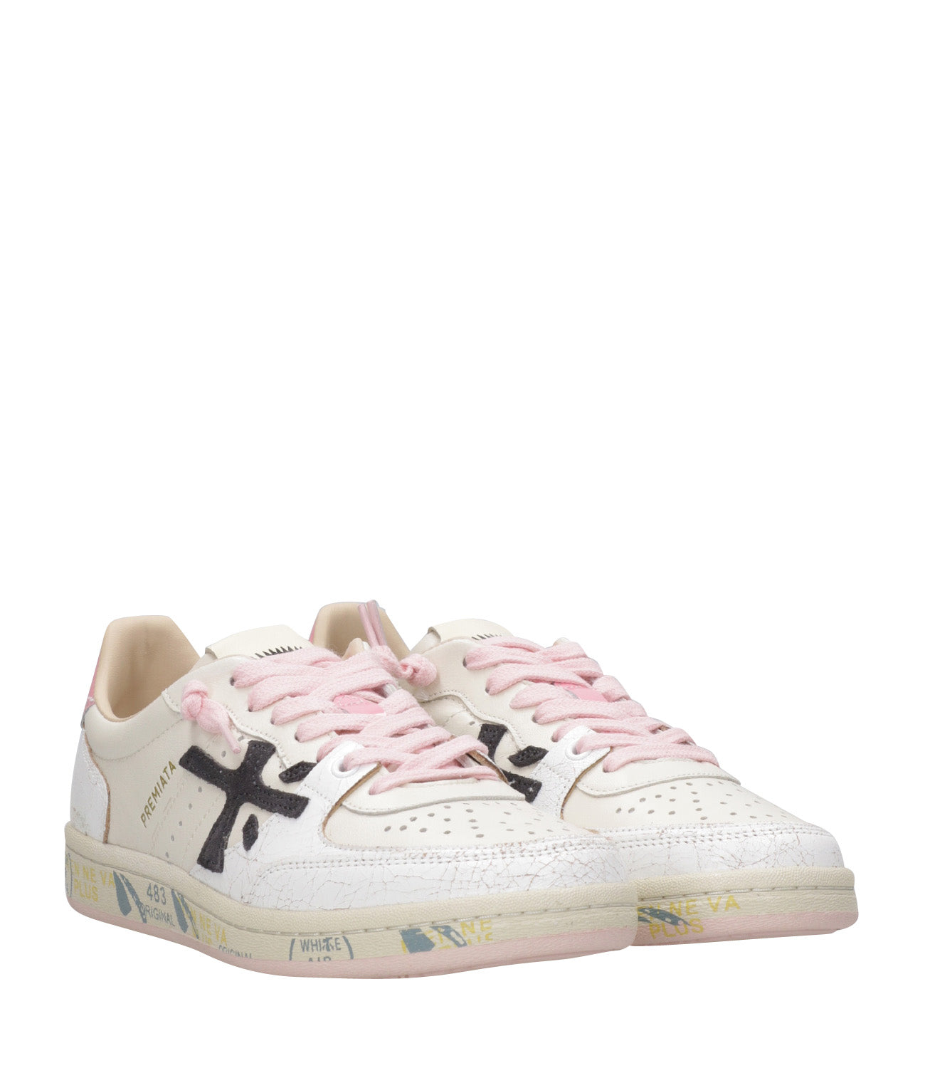 Premiata | Sneakers Bskt Clayd Beige e Rosa