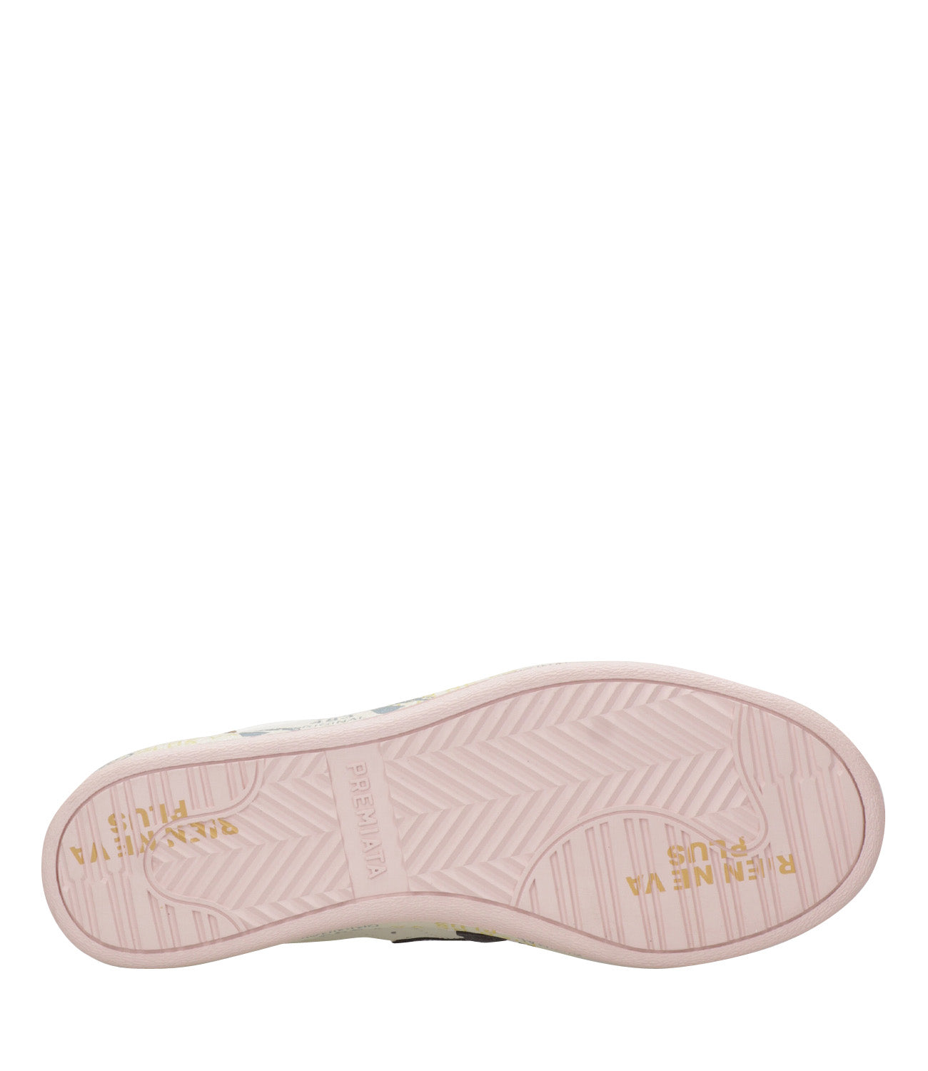 Premiata | Bskt Clayd Beige and Pink Sneakers