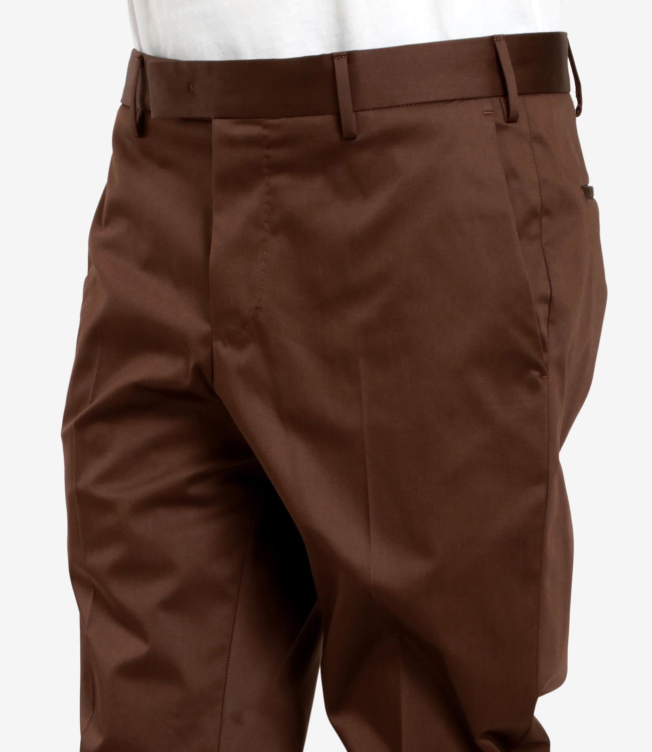 PT Torino | Pantalone Dieci Marrone Scuro