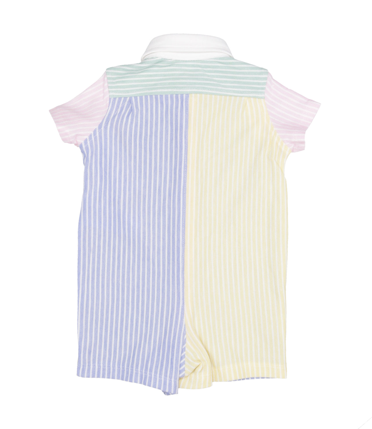 Ralph Lauren Childrenswear | Light Blue and Yellow Playsuit