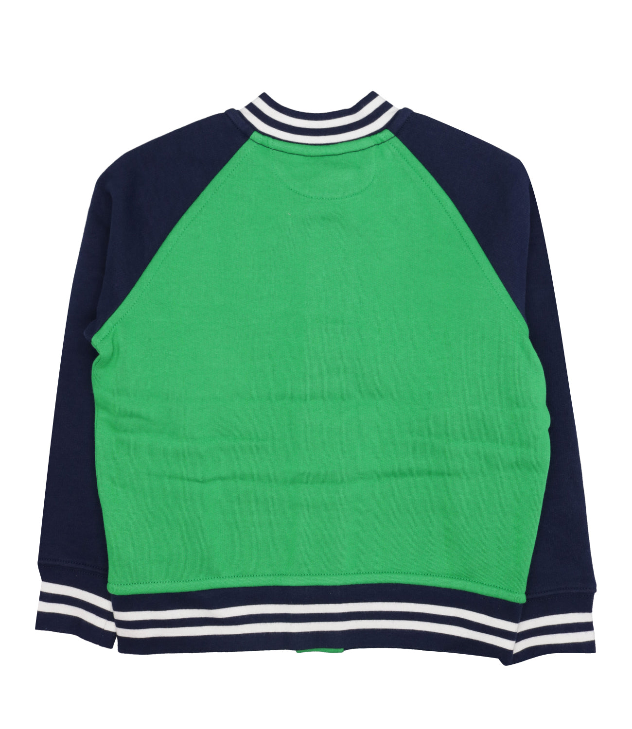 Ralph Lauren Childrenswear | Green and Blue Bomber Jacket