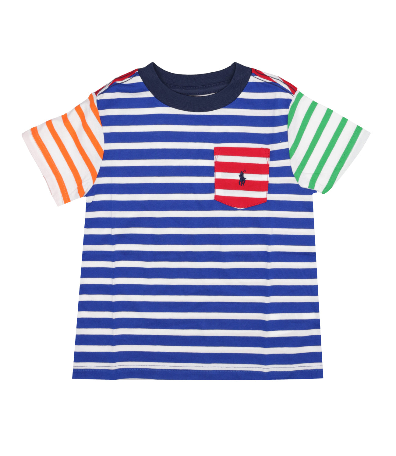 Ralph Lauren Childrenswear | T-Shirt Blu Royal e Rossa