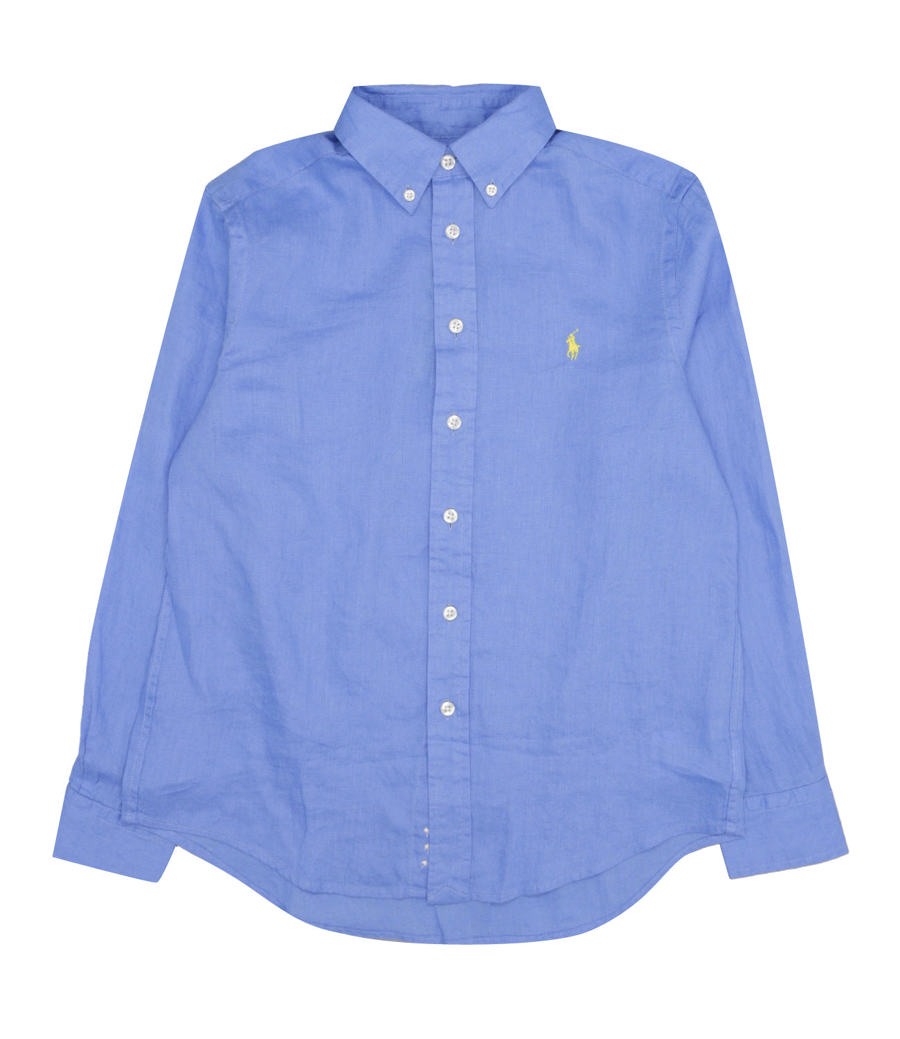 Ralph Lauren Childrenswear | Camicia Lino Azzurro