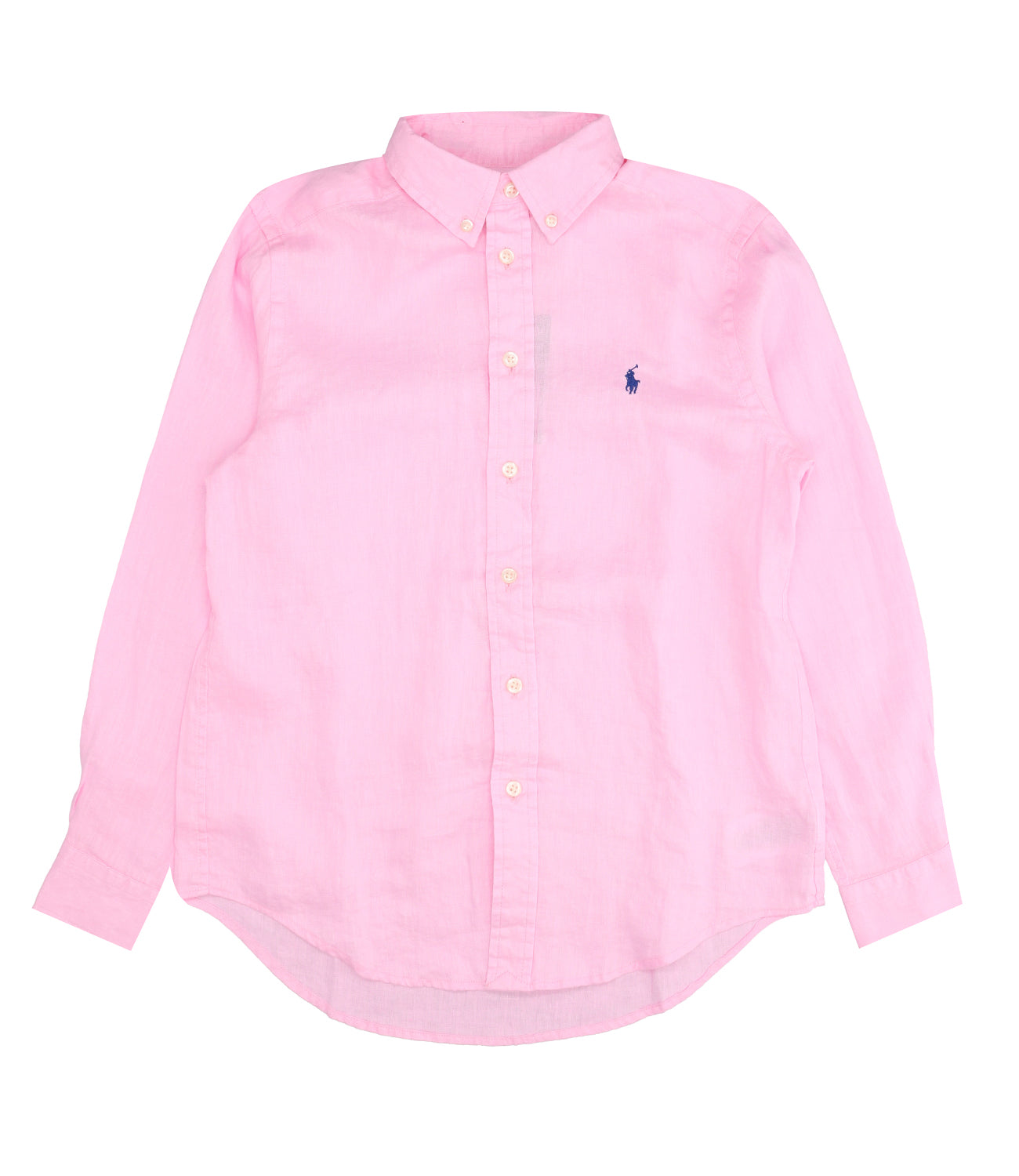 Ralph Lauren Childrenswear | Camicia Lino Rosa