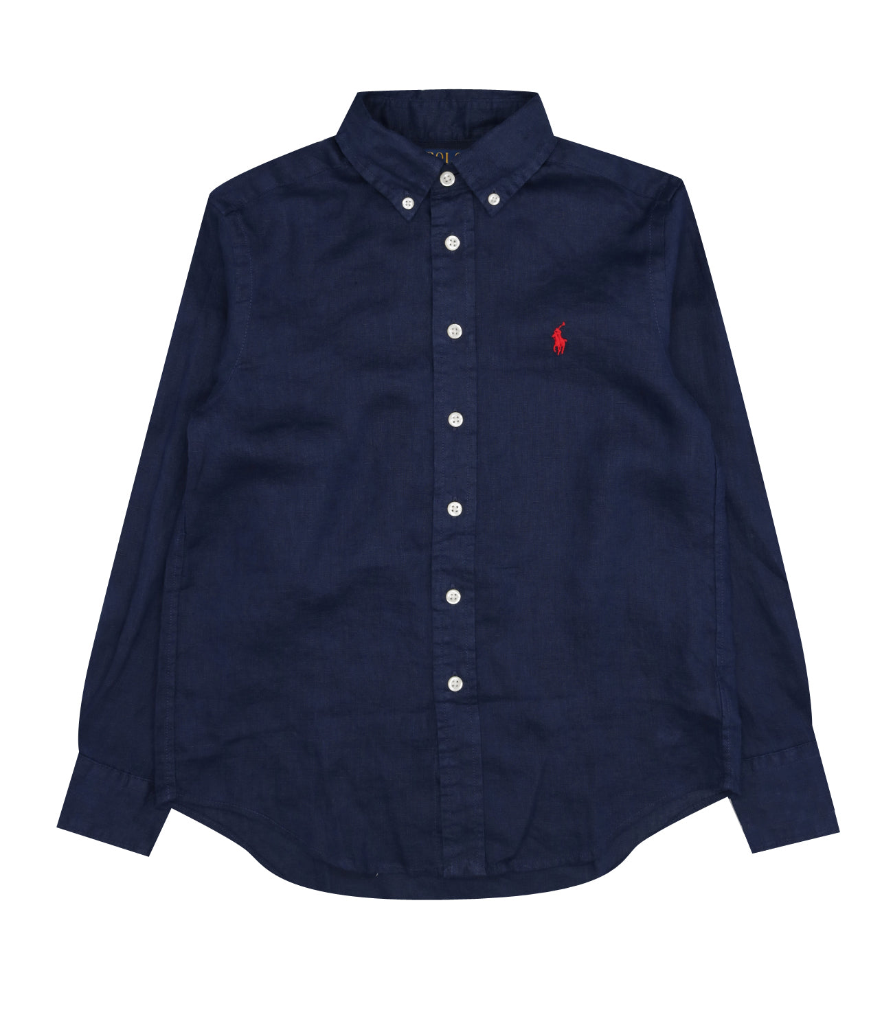 Ralph Lauren Childrenswear | Navy Blue Linen Shirt