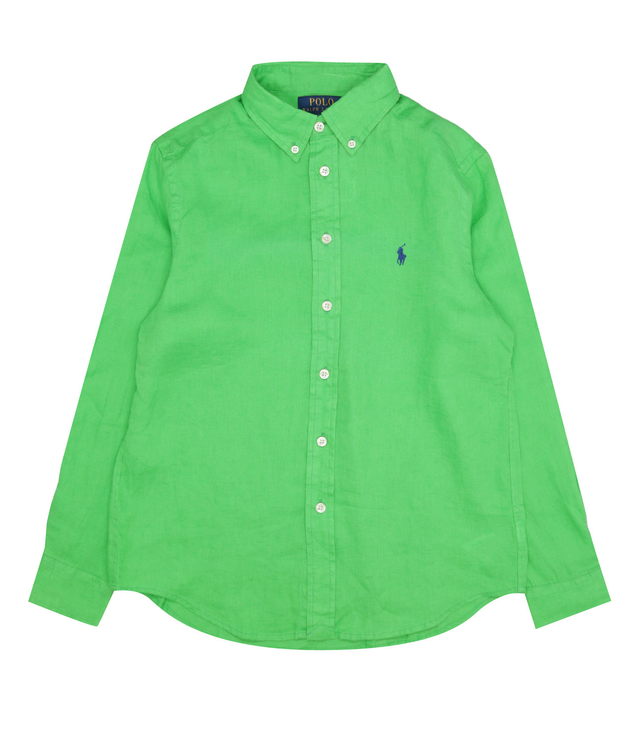 Ralph Lauren Childrenswear | Camicia Lino Verde