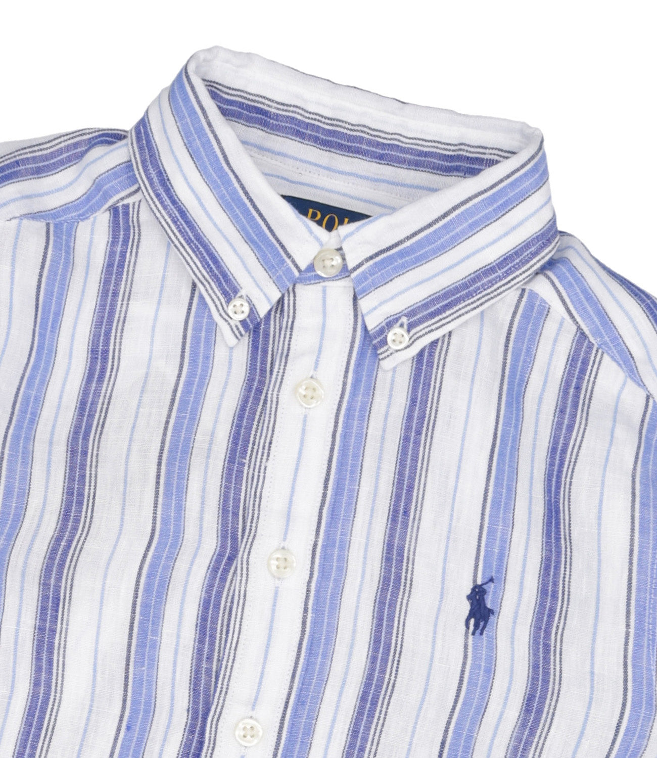 Ralph Lauren Childrenswear | White and Blue Shirt