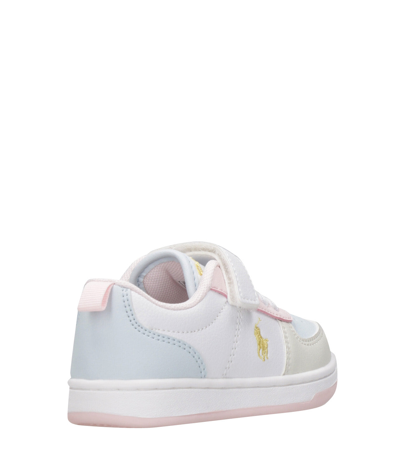 Ralph Lauren Childrenswear | Sneakers Court II PS White and Pink