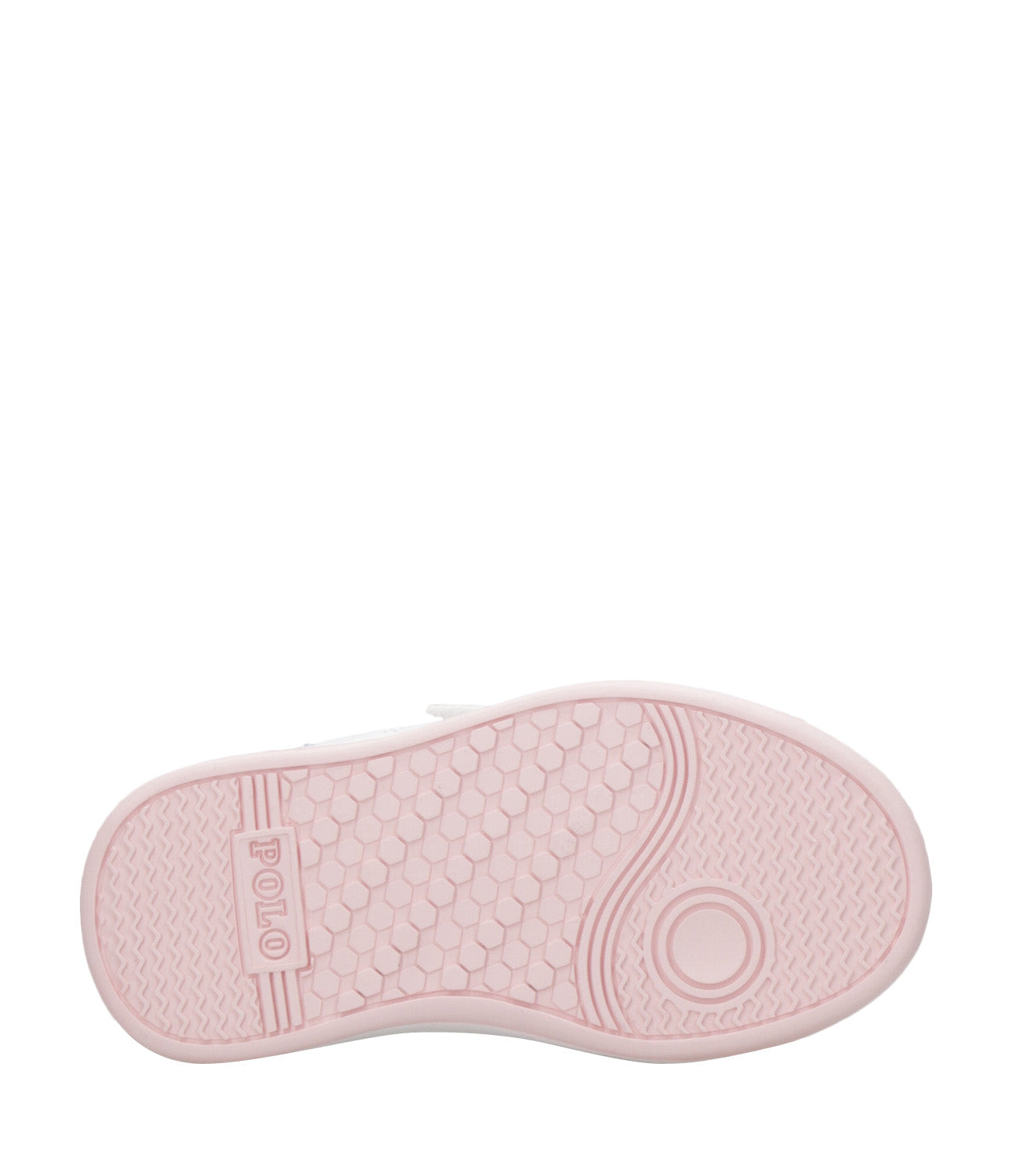 Ralph Lauren Childrenswear | Sneakers Court II PS White and Pink