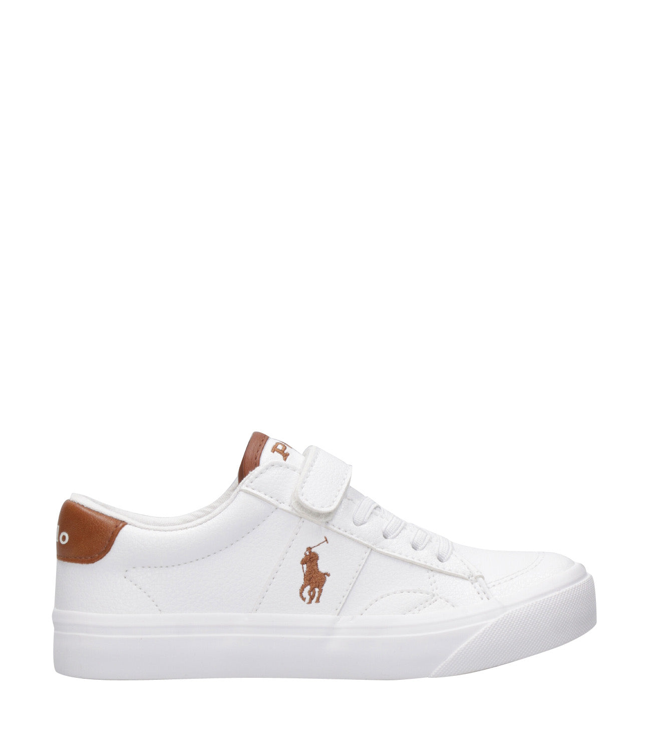 Ralph Lauren Childrenswear | Sneakers Ryley PS White and Brown