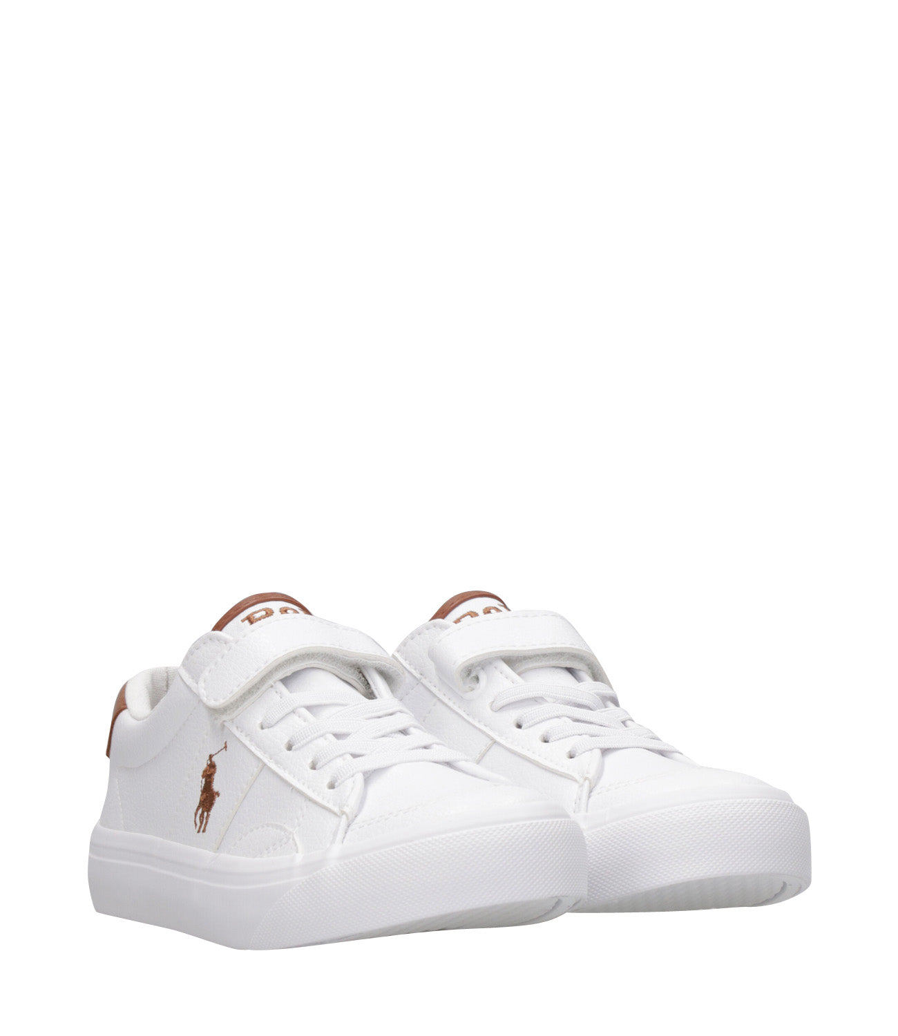 Ralph Lauren Childrenswear | Sneakers Ryley PS Bianco e Marrone