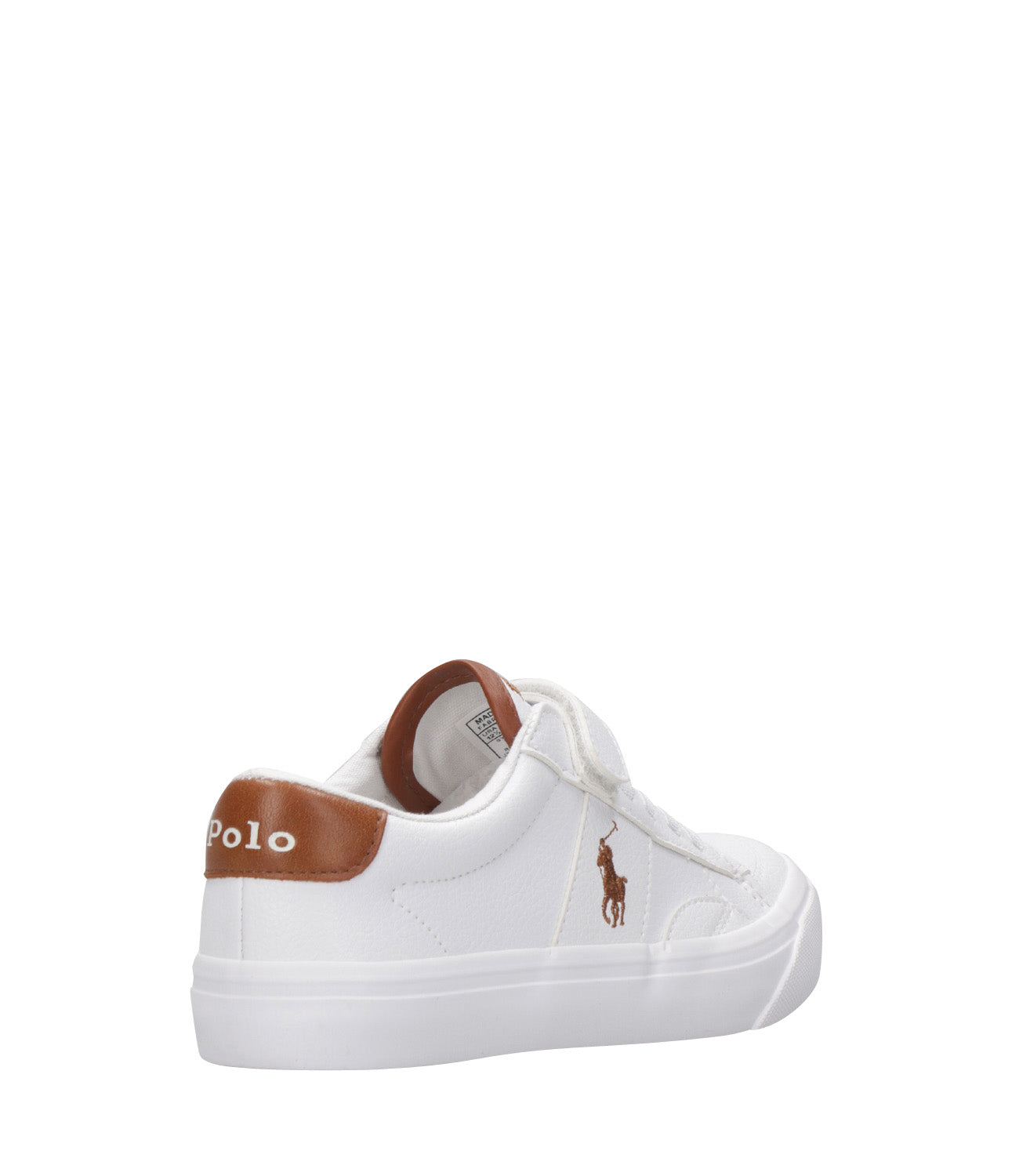 Ralph Lauren Childrenswear | Sneakers Ryley PS White and Brown