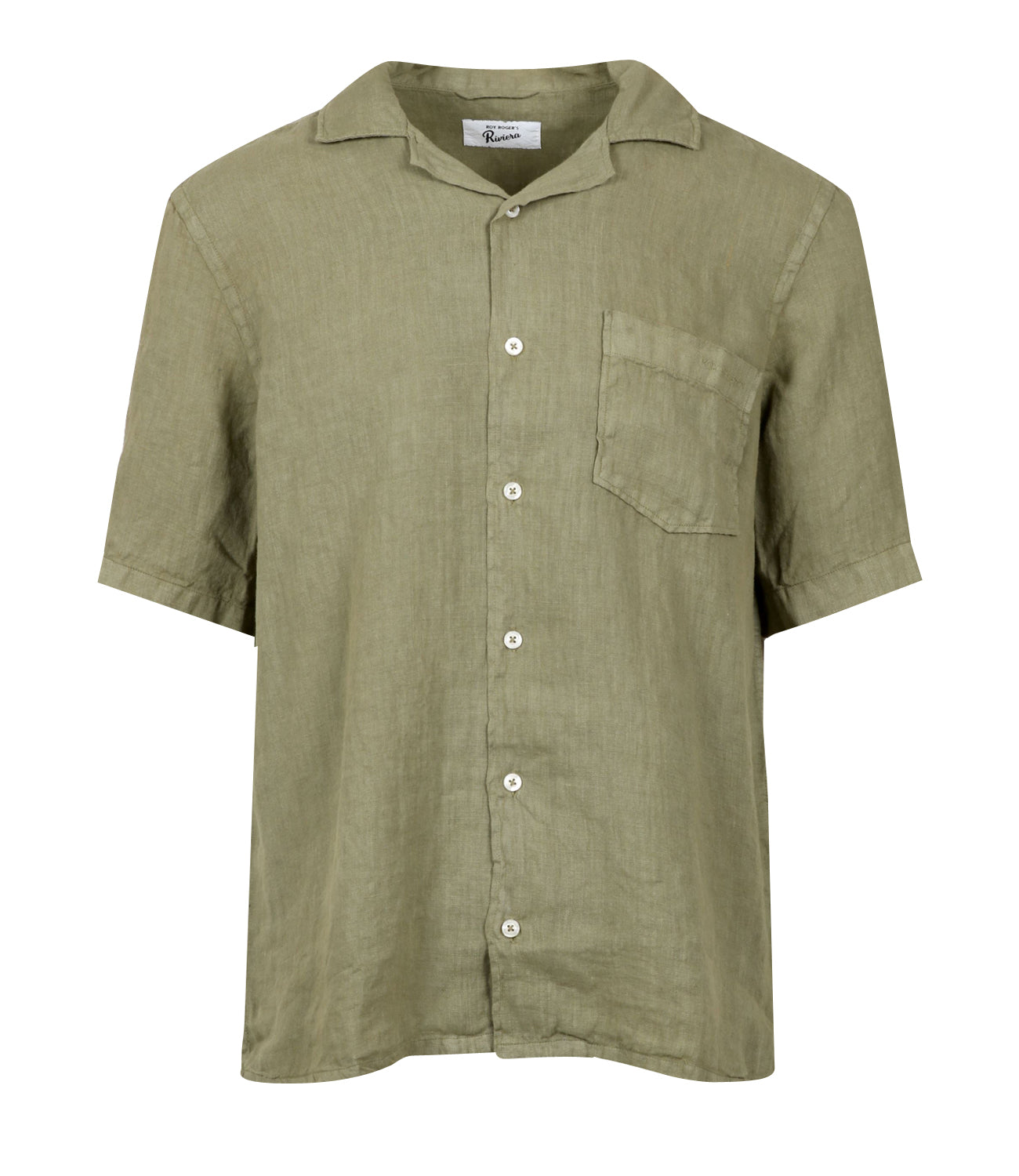 Roy Roger's Riviera | Camicia Bowling Verde Militare