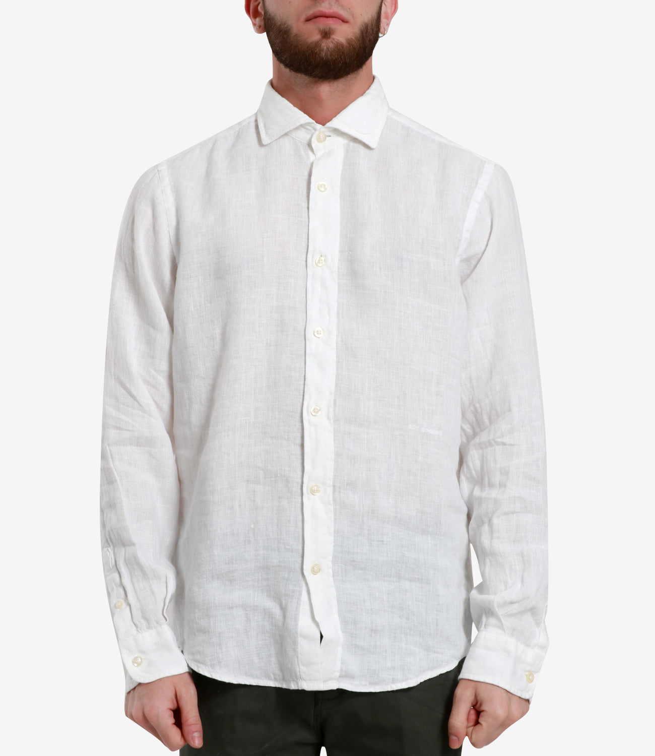 Roy Roger's Riviera | Camicia Pierce Bianco