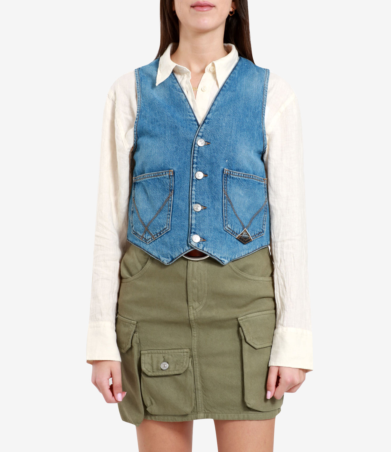 Roy Roger's | Gilet Denim