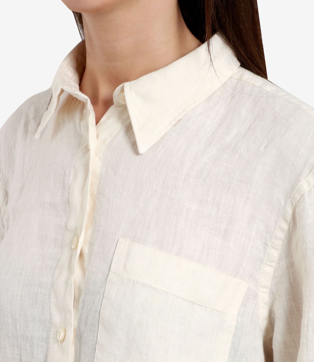 Roy Roger's | Camicia Easy Bianco Latte