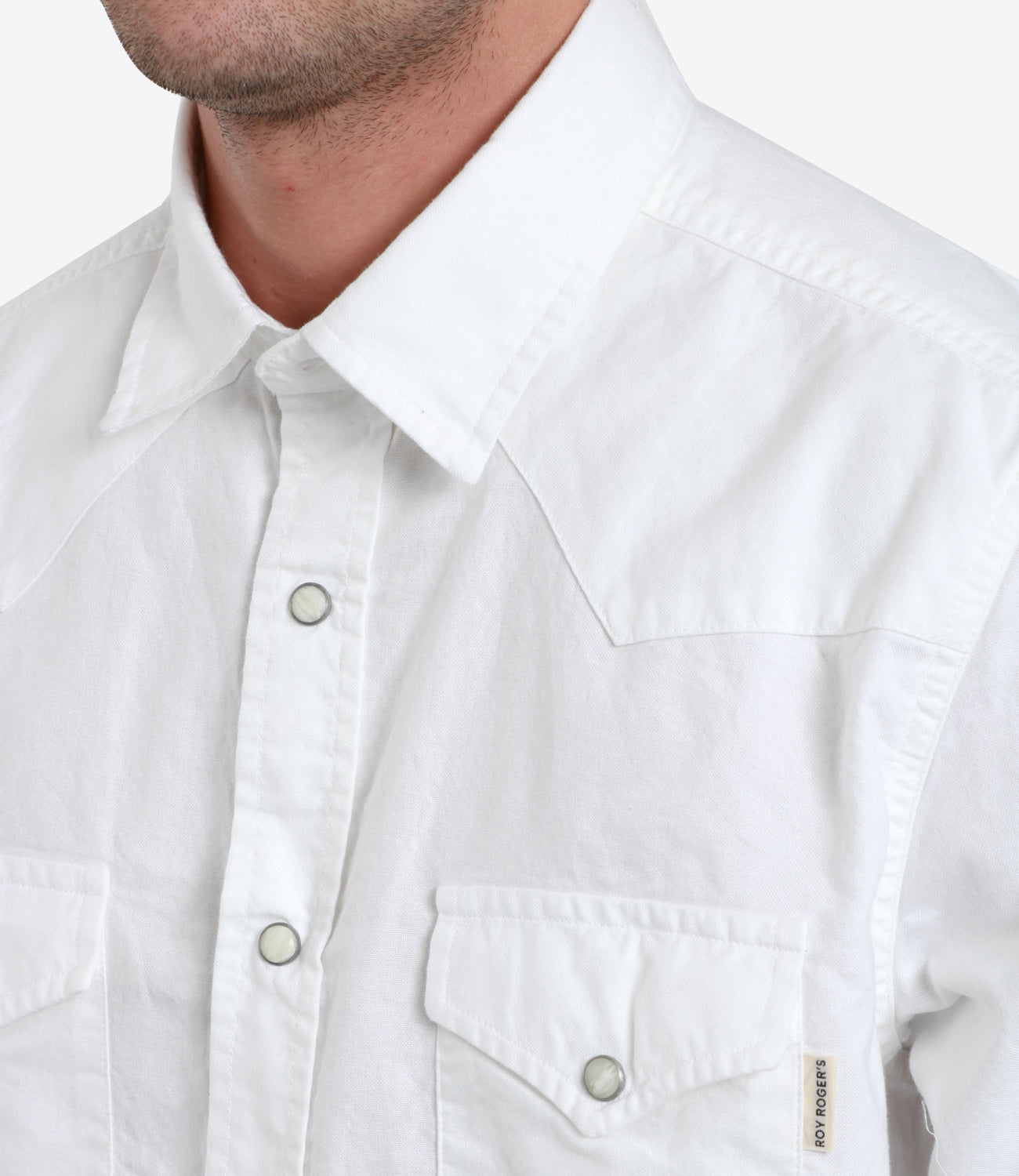 Roy Roger's | Camicia Martin Bianco