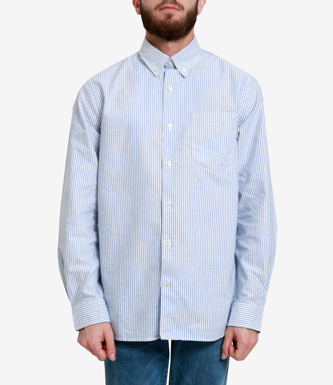 Roy Roger's | Blue and White Shirt