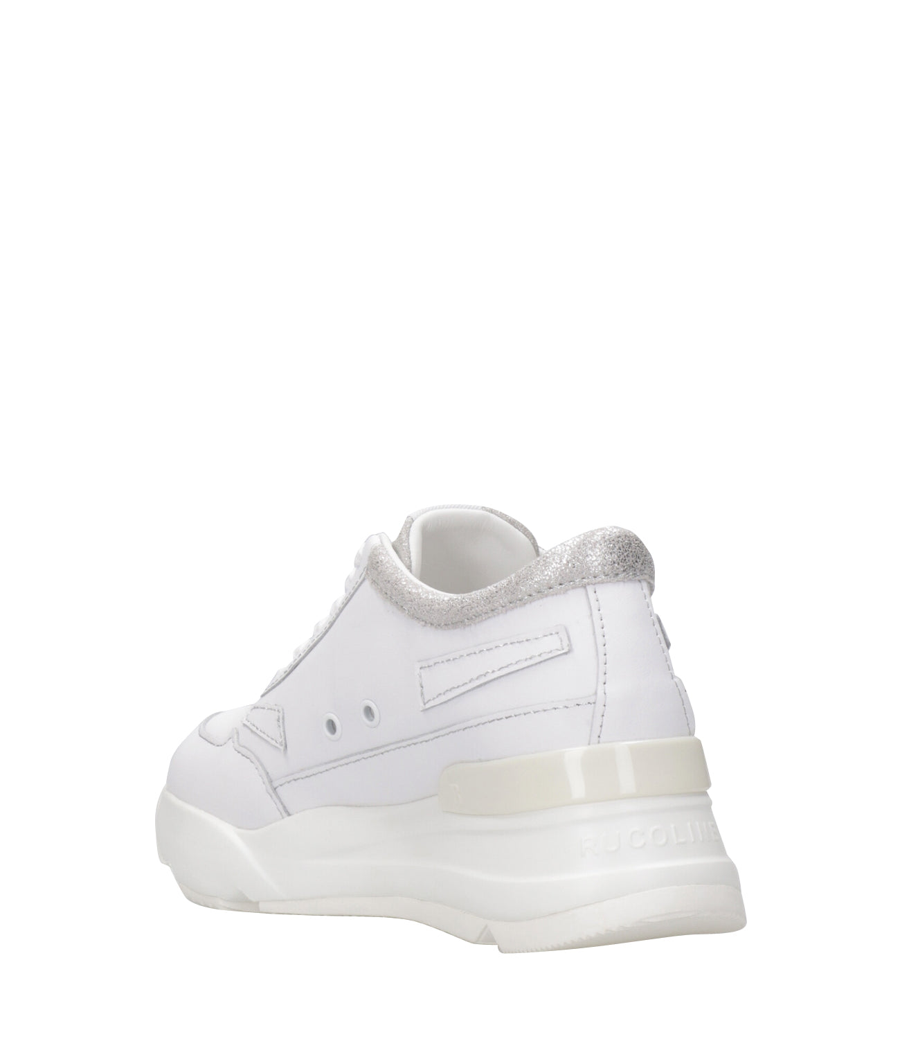 Rucoline | Sneakers R-Evolve Bomber Bianca e Argento