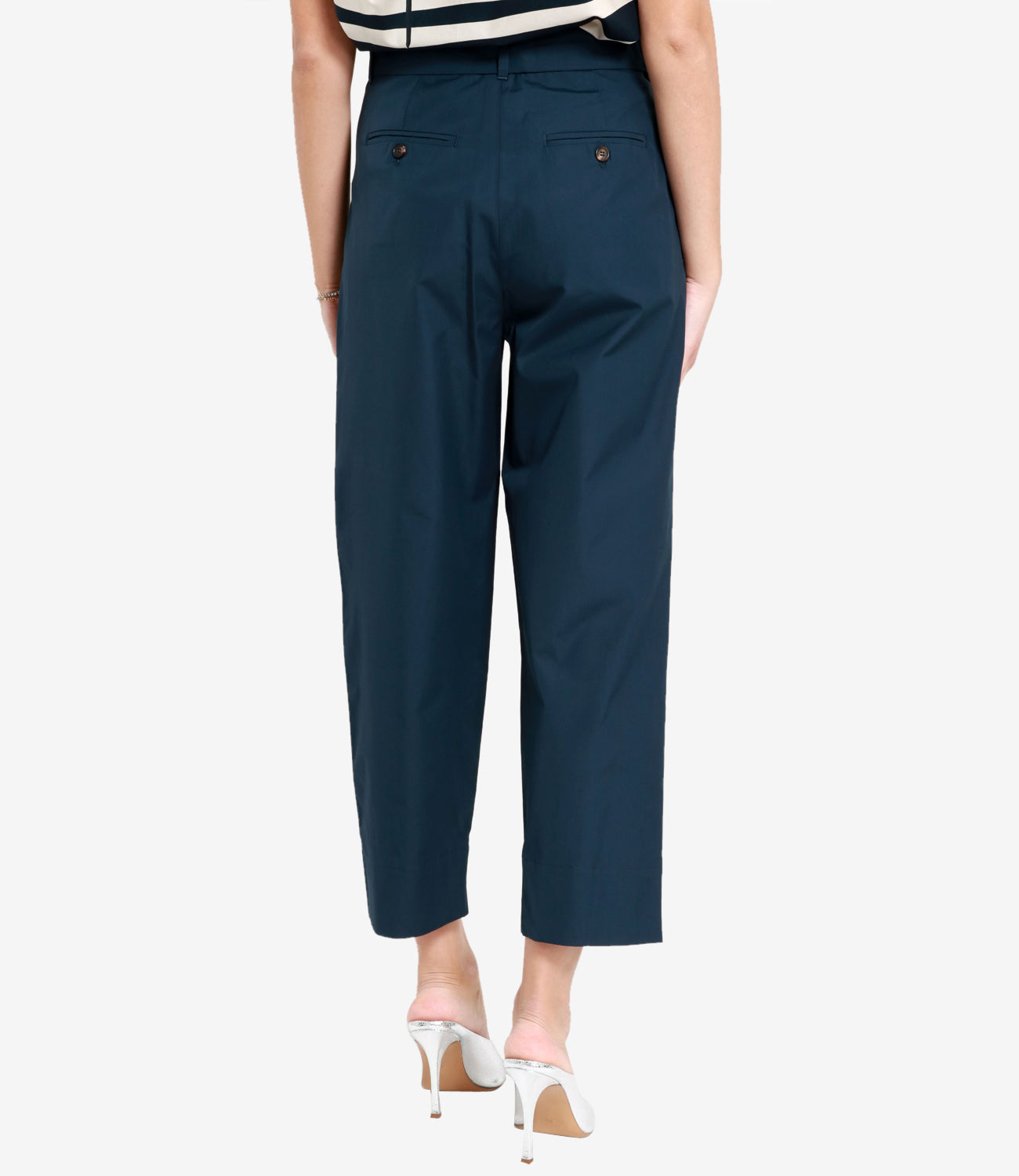 S Max Mara | Pantalone Attilio Blu Navy