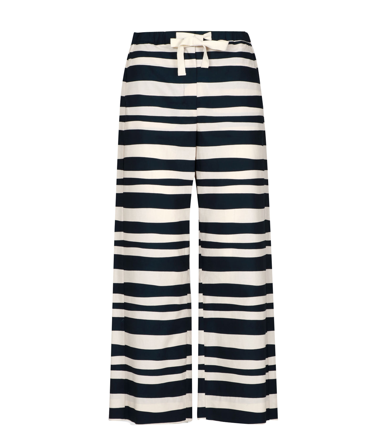 S Max Mara | Pantalone Fumetto Avorio e Blu