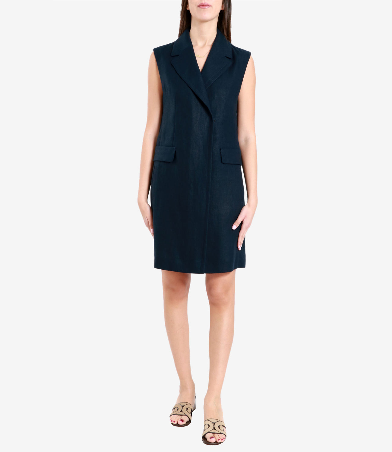 S Max Mara | Gilet Marie Blu Navy