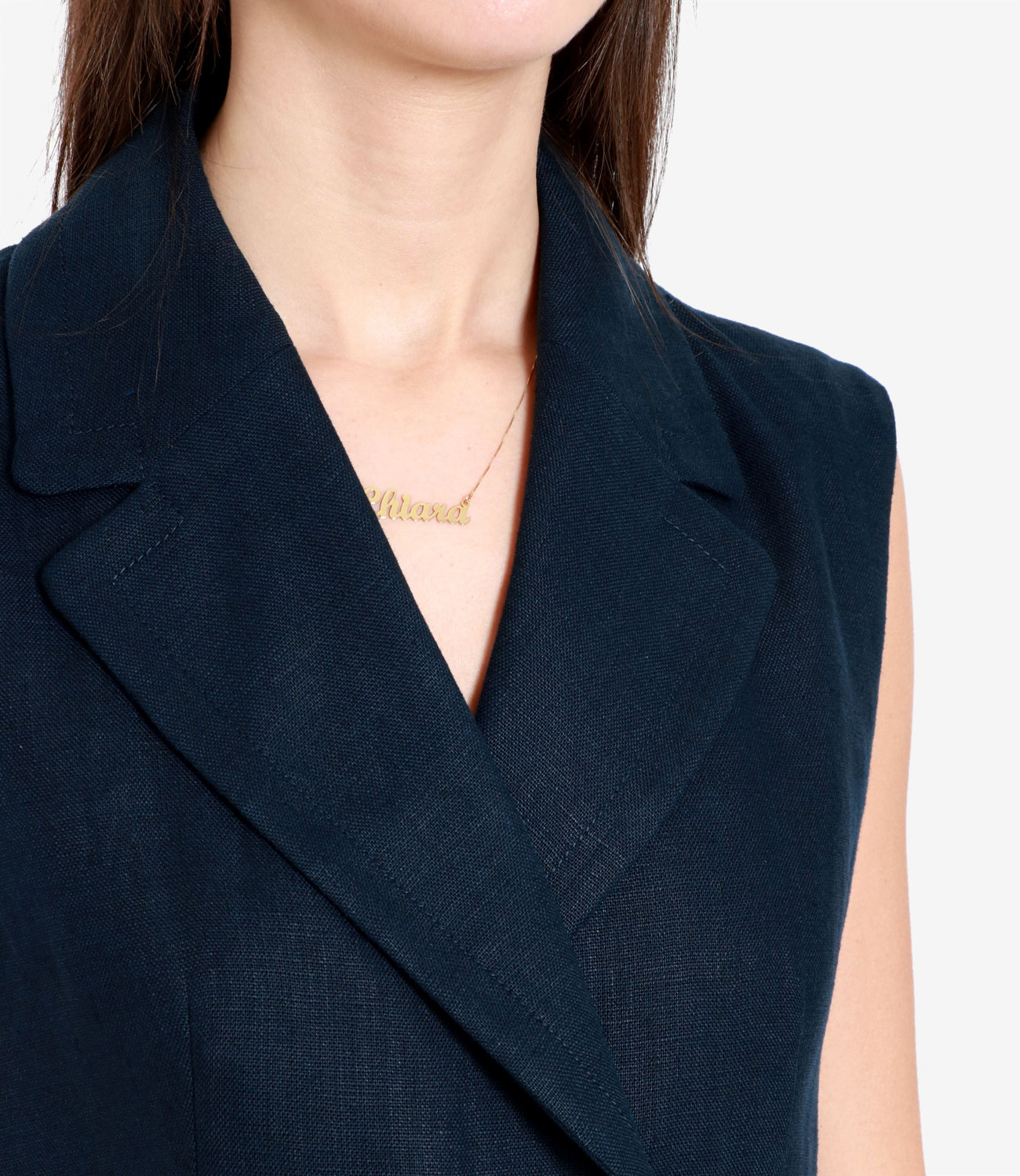 S Max Mara | Marie Vest Navy Blue