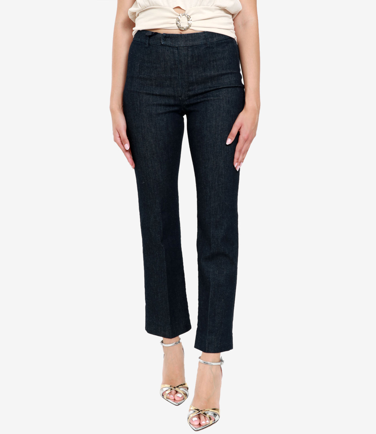 S Max Mara | Alan Denim Blue Trousers