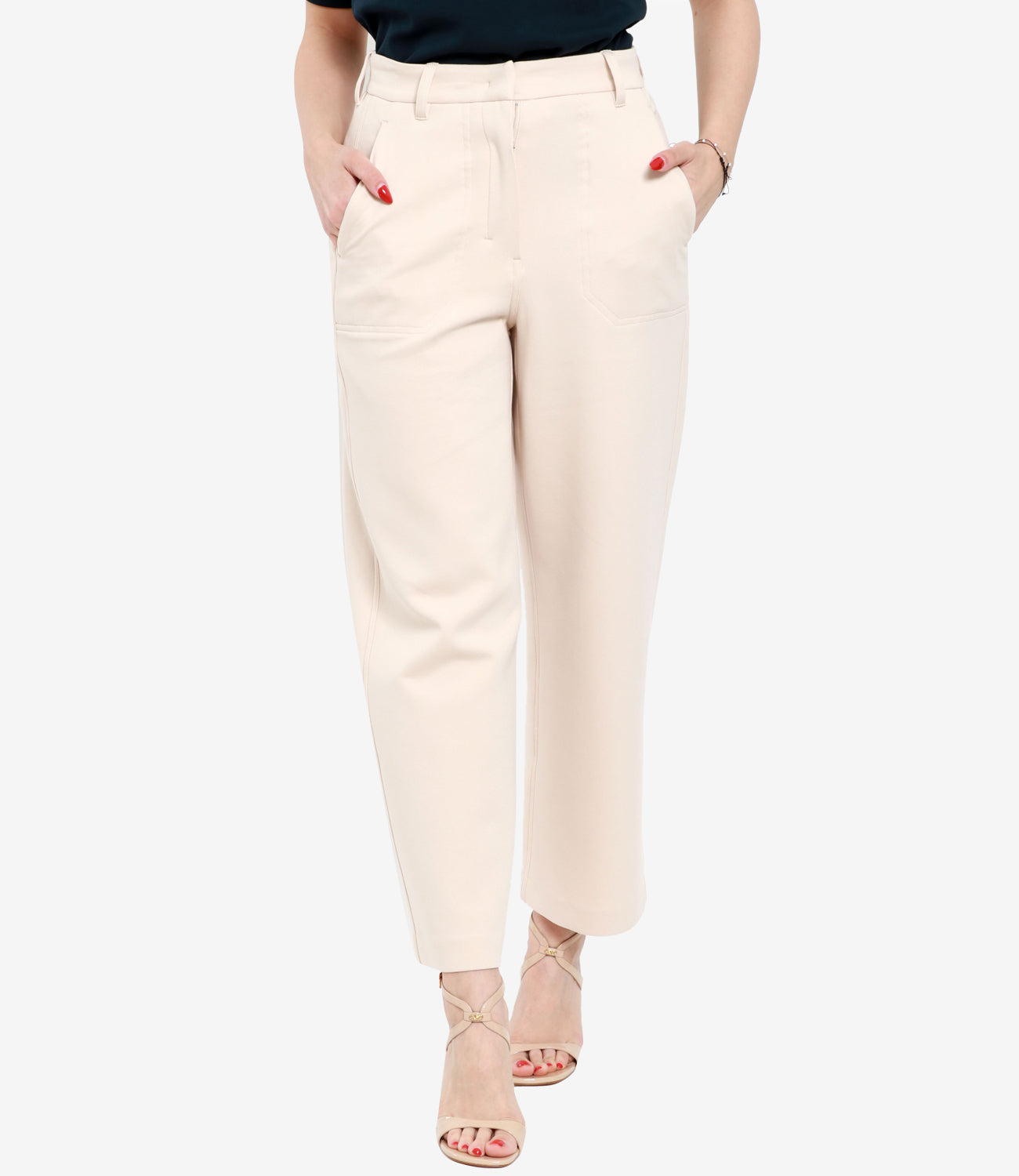 S Max Mara | Pantalone Cupola Beige