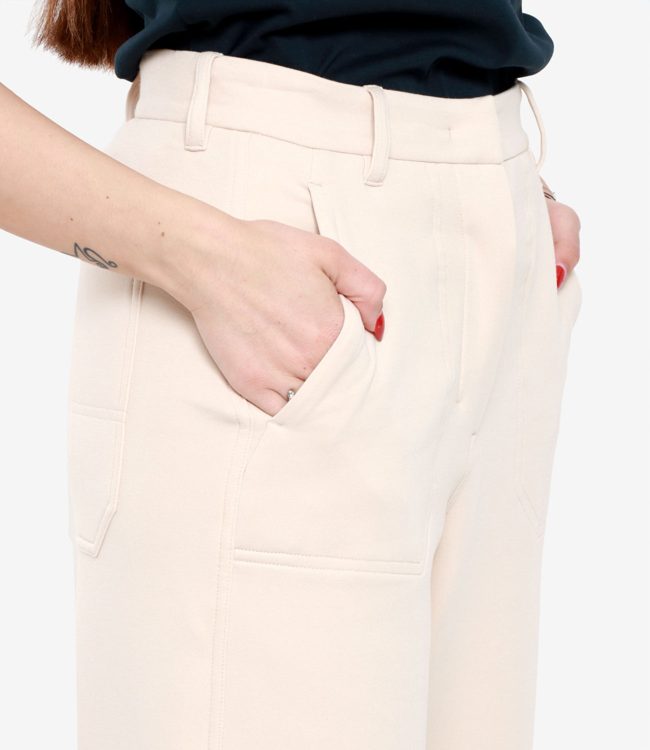 S Max Mara | Beige Dome Pant