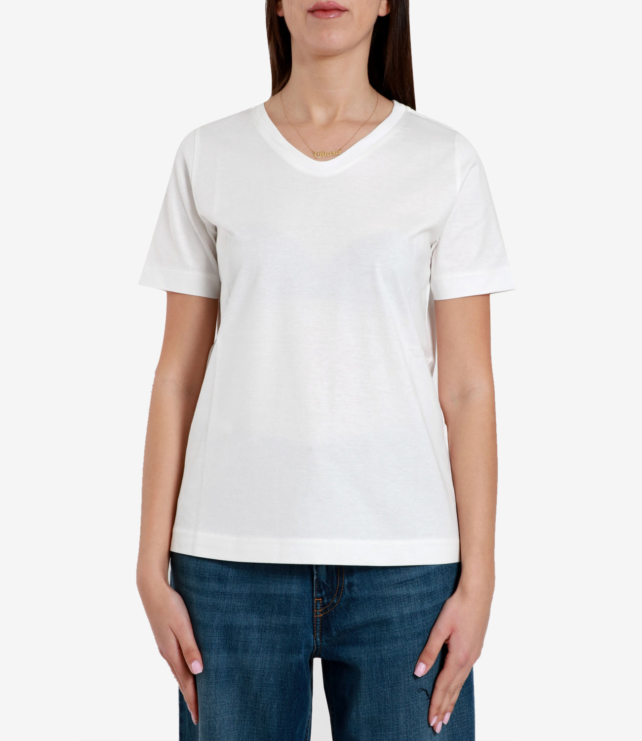 S Max Mara | T-Shirt Quito Bianco