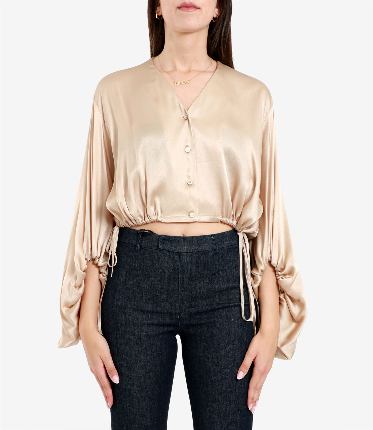 Semicouture | Sophie Blouse Light Camel