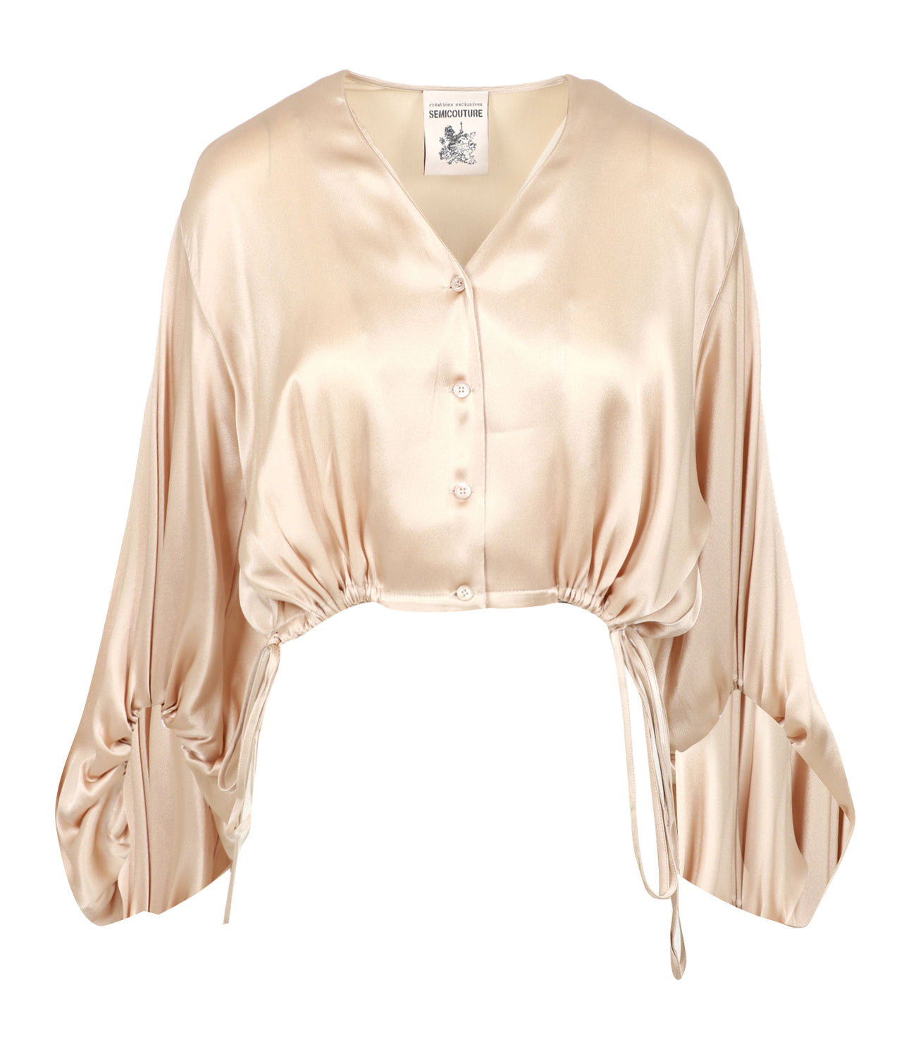 Semicouture | Sophie Blouse Light Camel