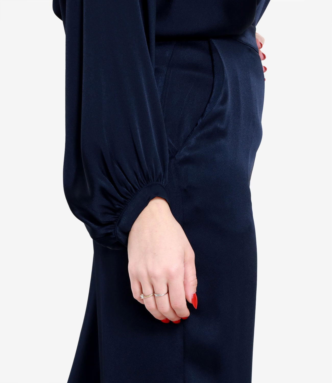 Semicouture | Pantalone Emerson Blu Notte