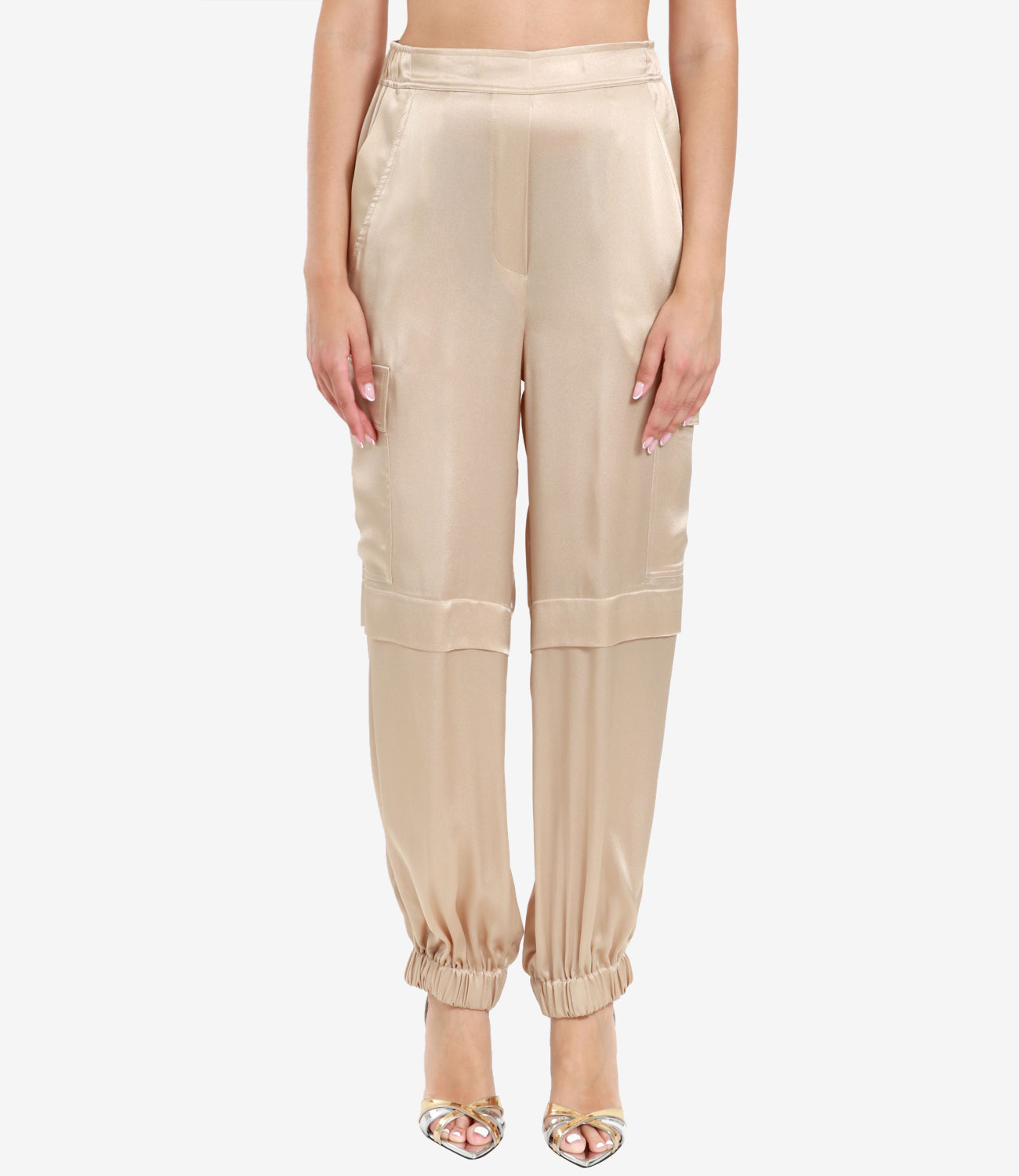 Semicouture | Amber Light Camel Pant