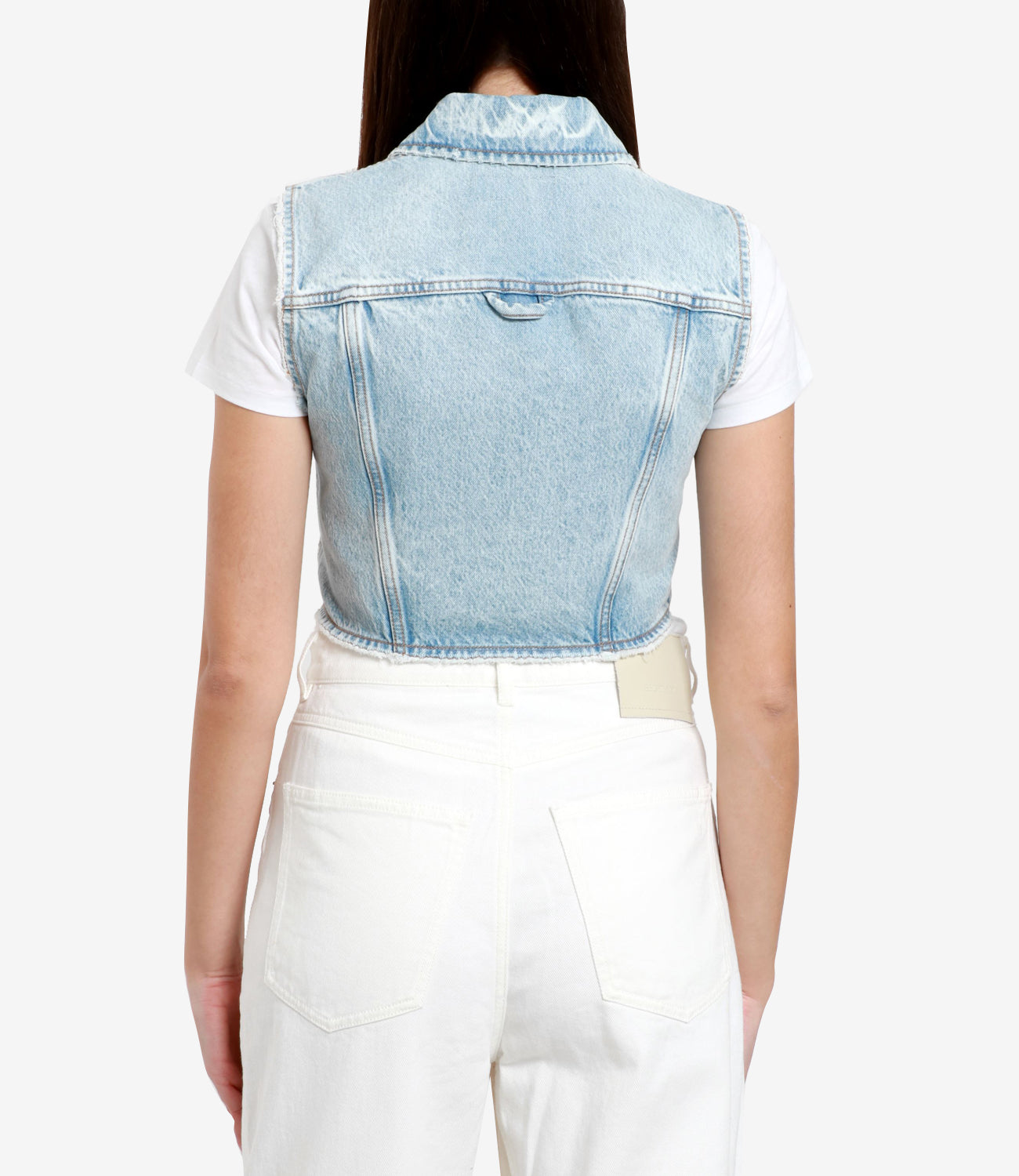 Sportmax | Gilet Scire Denim Chiaro