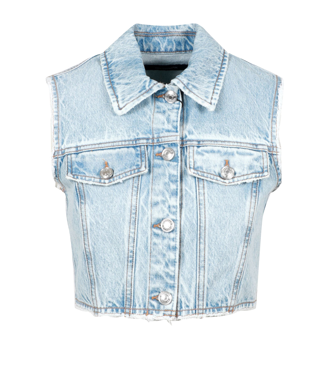 Sportmax | Gilet Scire Denim Chiaro