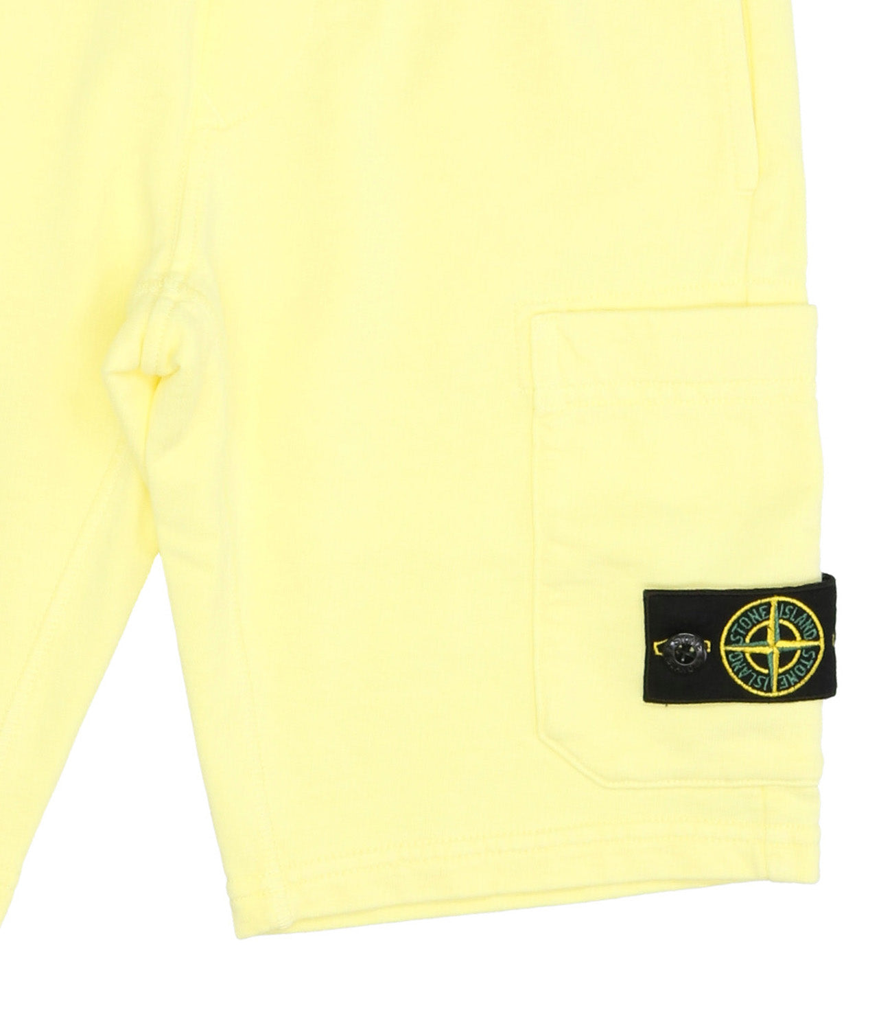 Stone Island Junior | Yellow Sport Bermuda Shorts