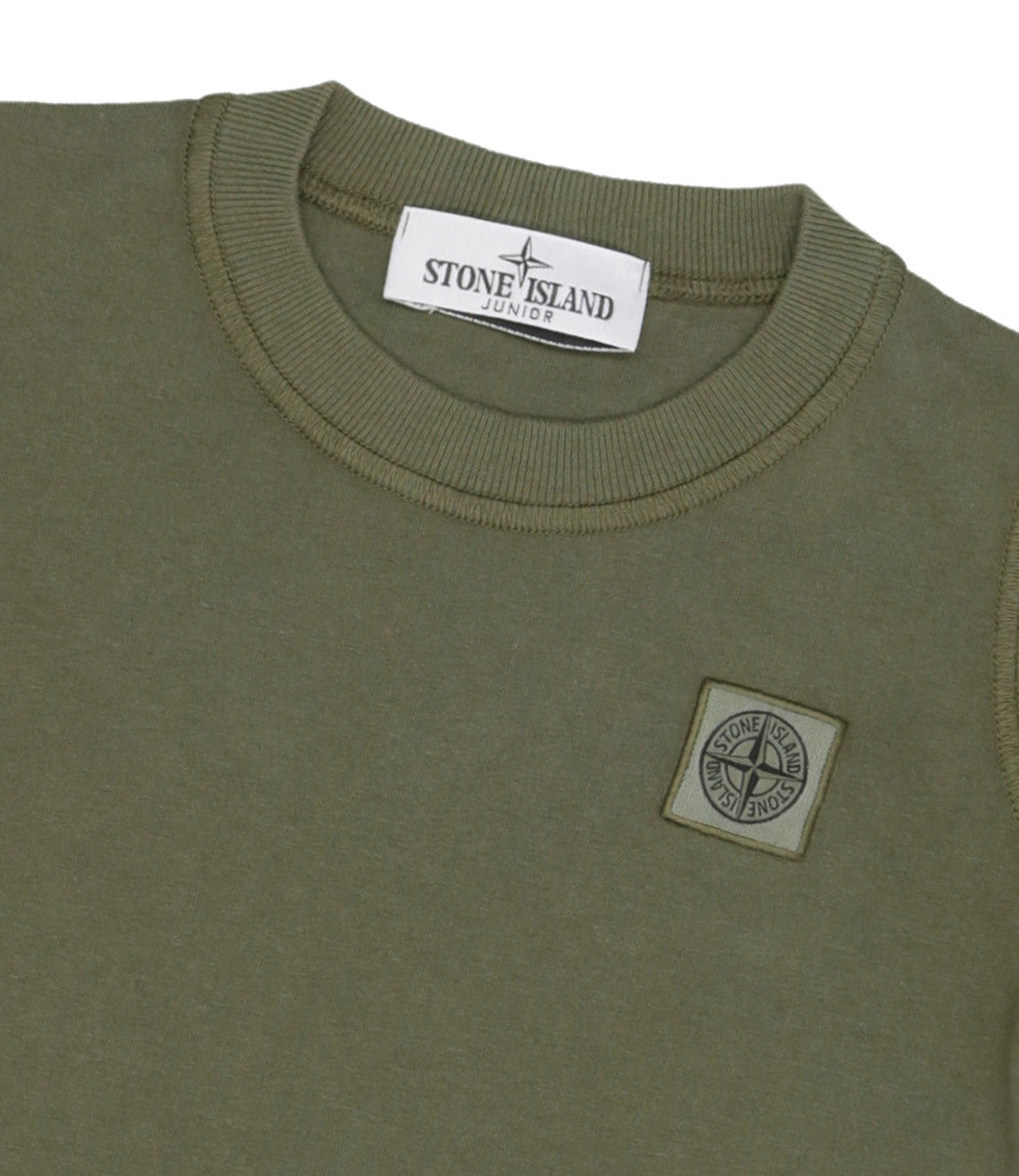 Stone Island Junior | T-Shirt Verde Oliva