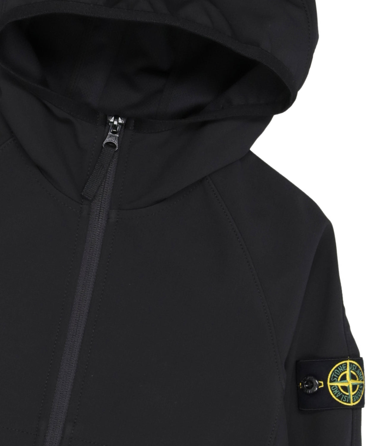 Stone Island Junior | Black Jacket