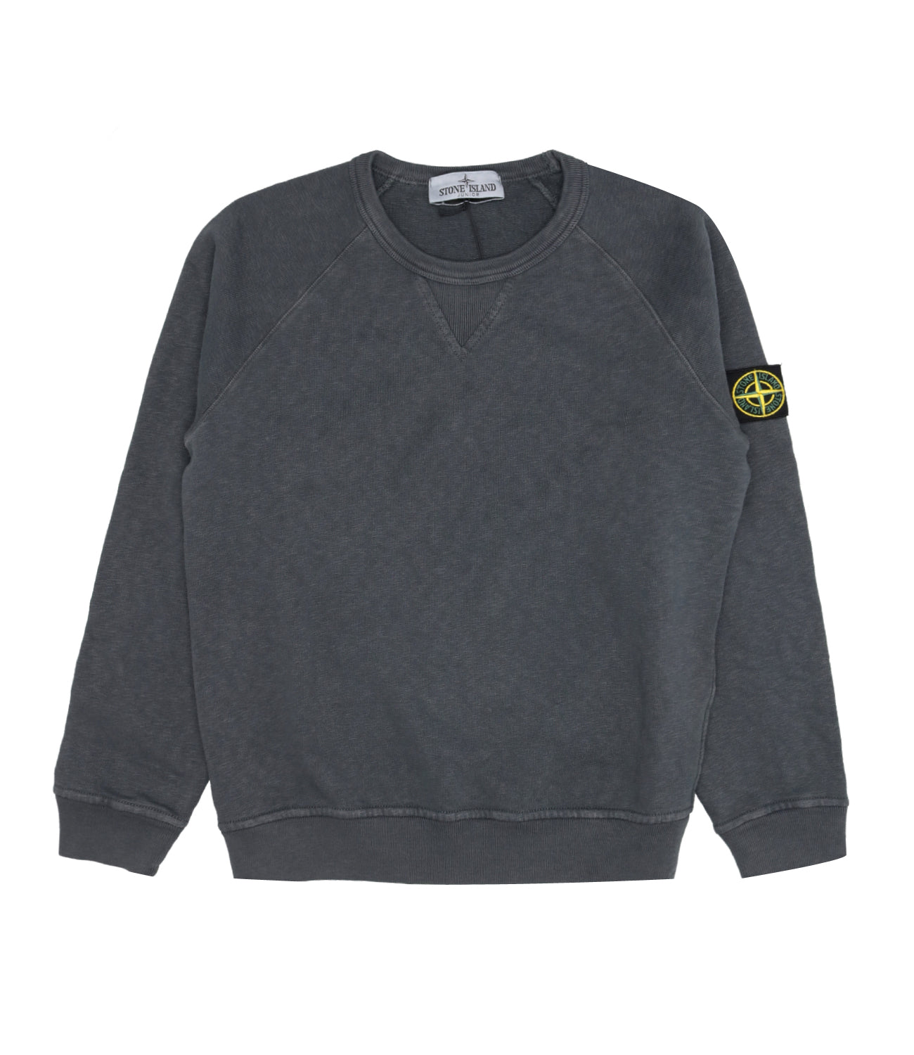 Stone Island Junior | Felpa Blu Acciaio