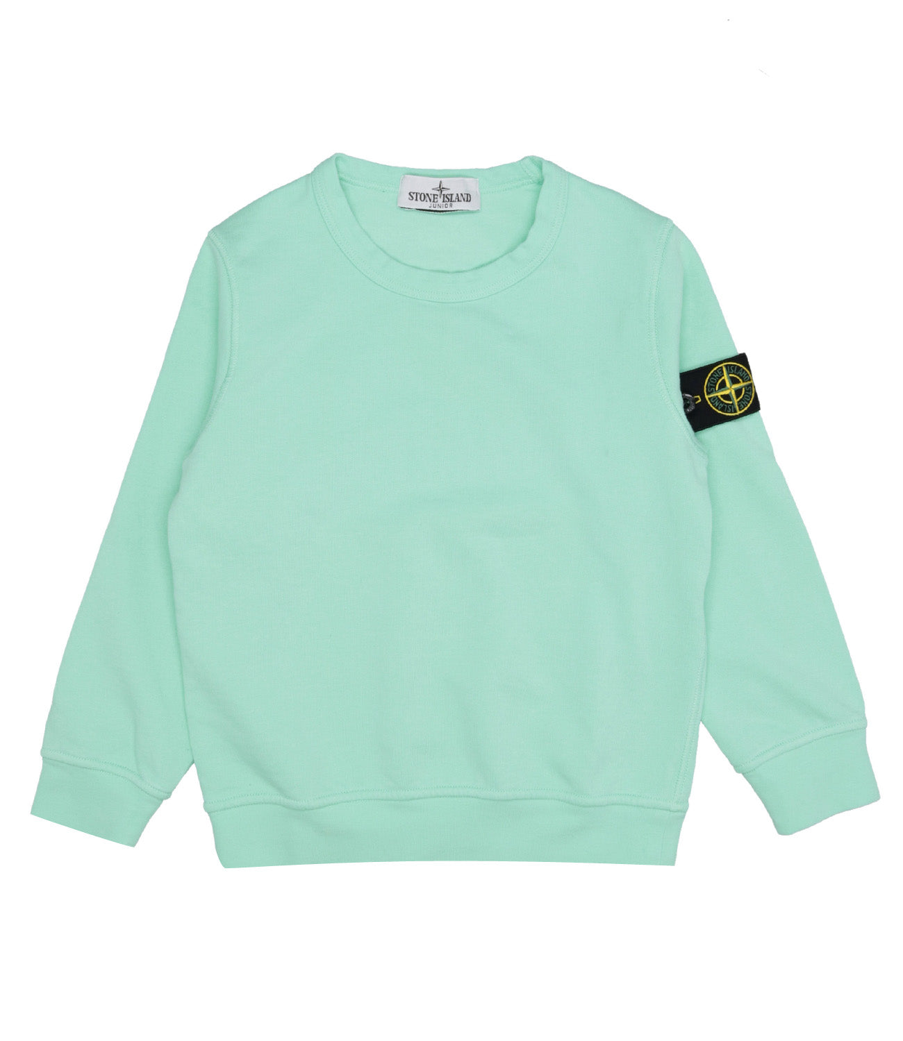 Stone Island Junior | Felpa Verde Chiaro