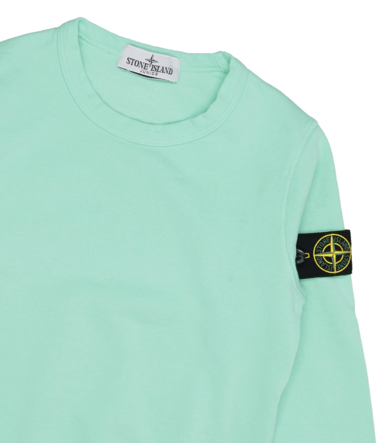 Stone Island Junior | Felpa Verde Chiaro