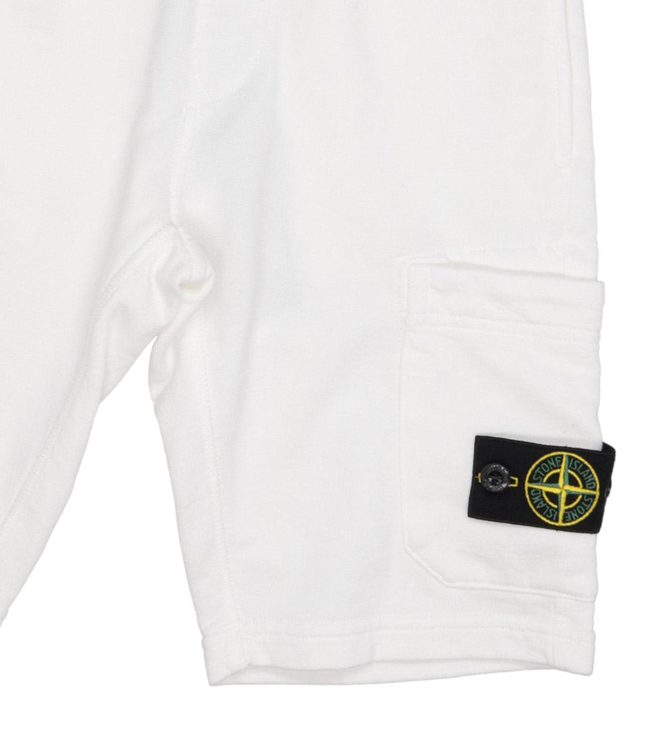 Stone Island Junior | Bermuda Sportivo Bianco