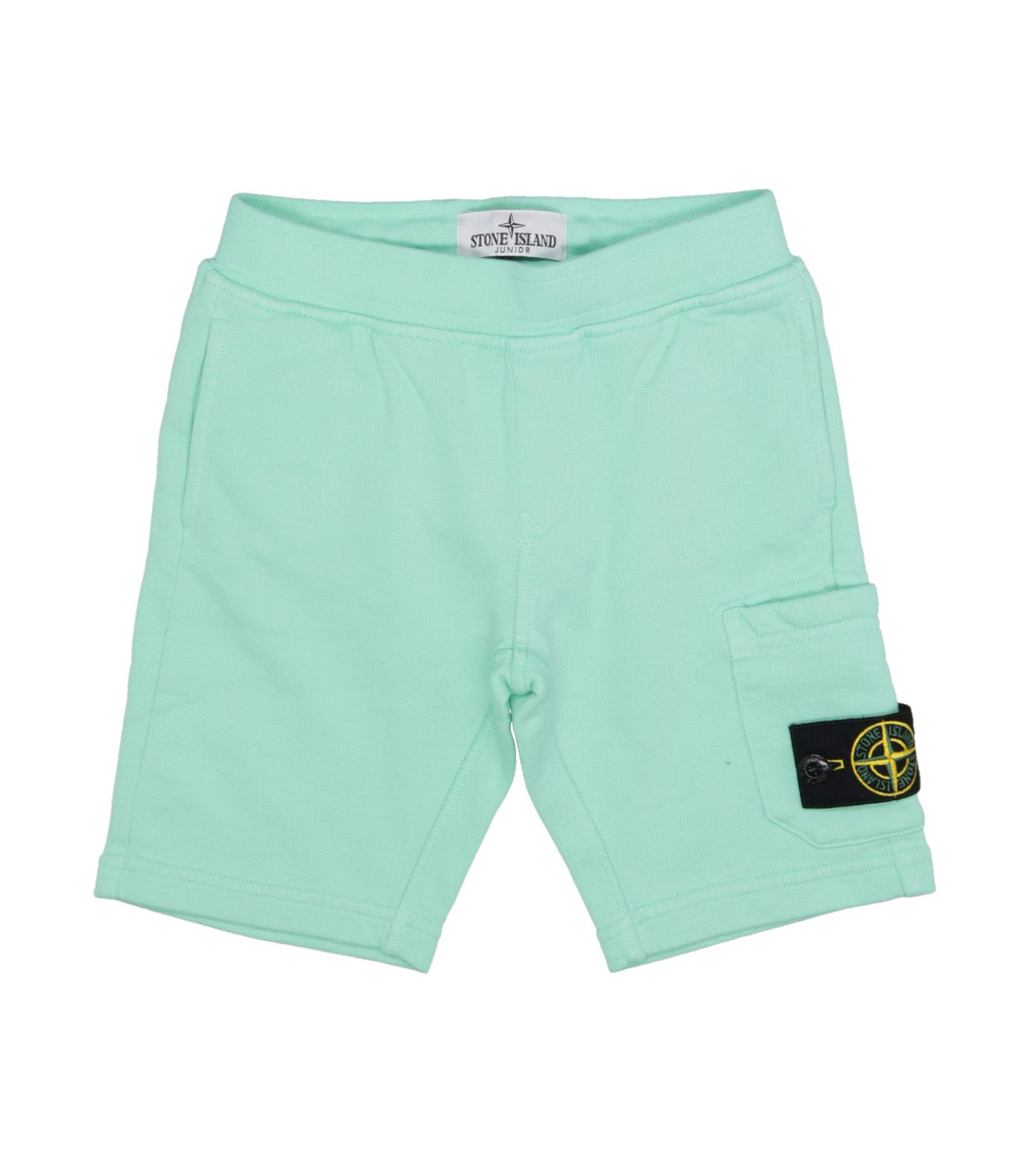 Stone Island Junior | Bermuda Sportivo Verde Chiaro