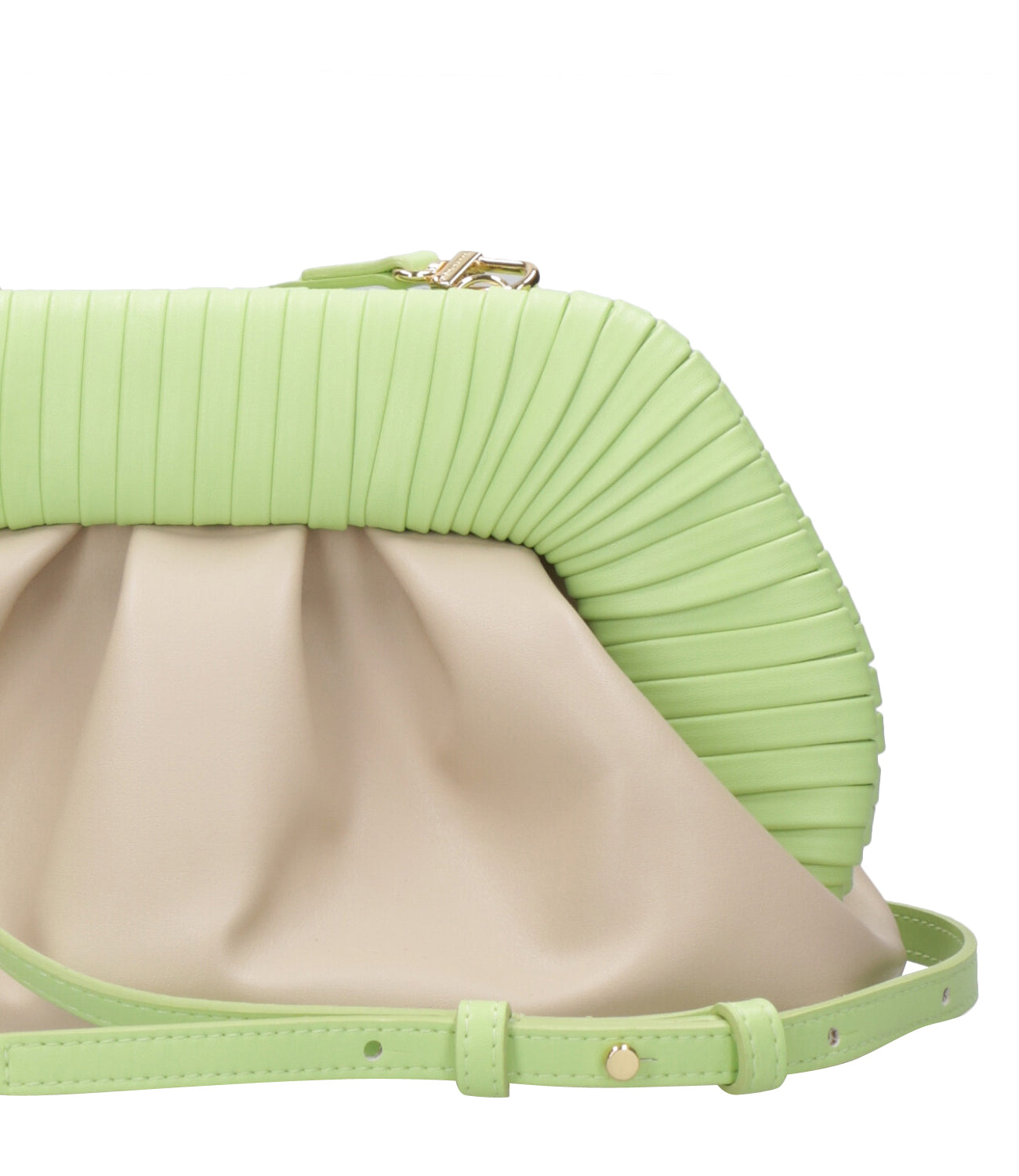 Themoirè | Borsa Tia Cordonia Grape Beige e Verde