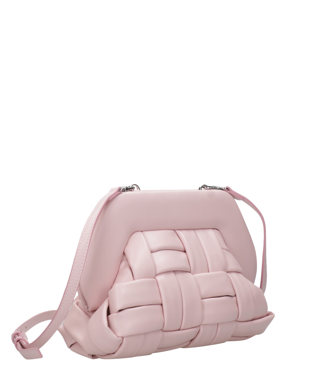 Themoiré | Tia Weaved Vegan Pink Bag