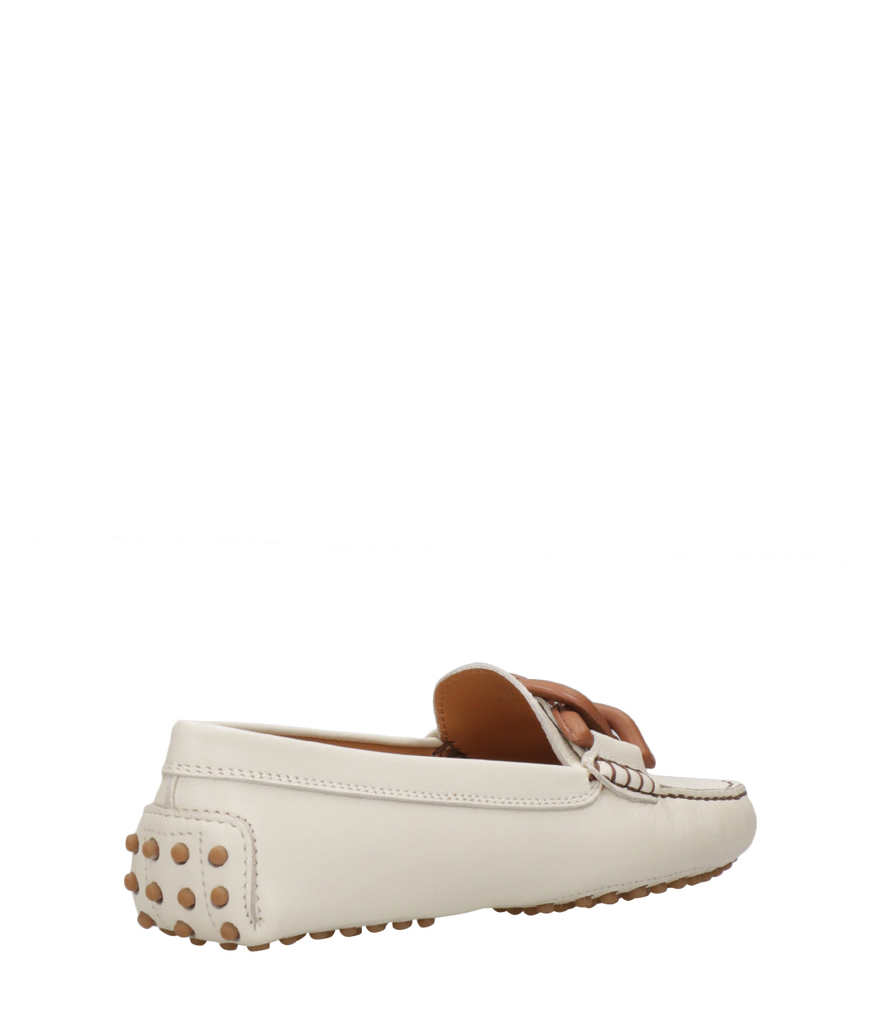 Tod's | Mocasino Bianco Latte